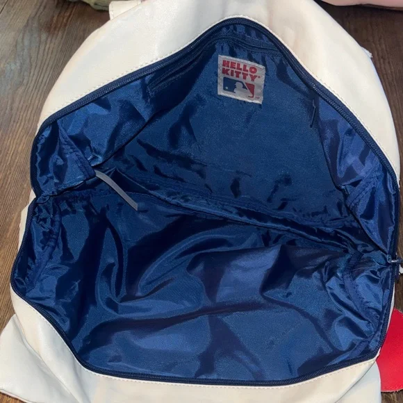 Hello Kitty White and Red Dodgers Tote Bag MLB - Picture 12 of 13